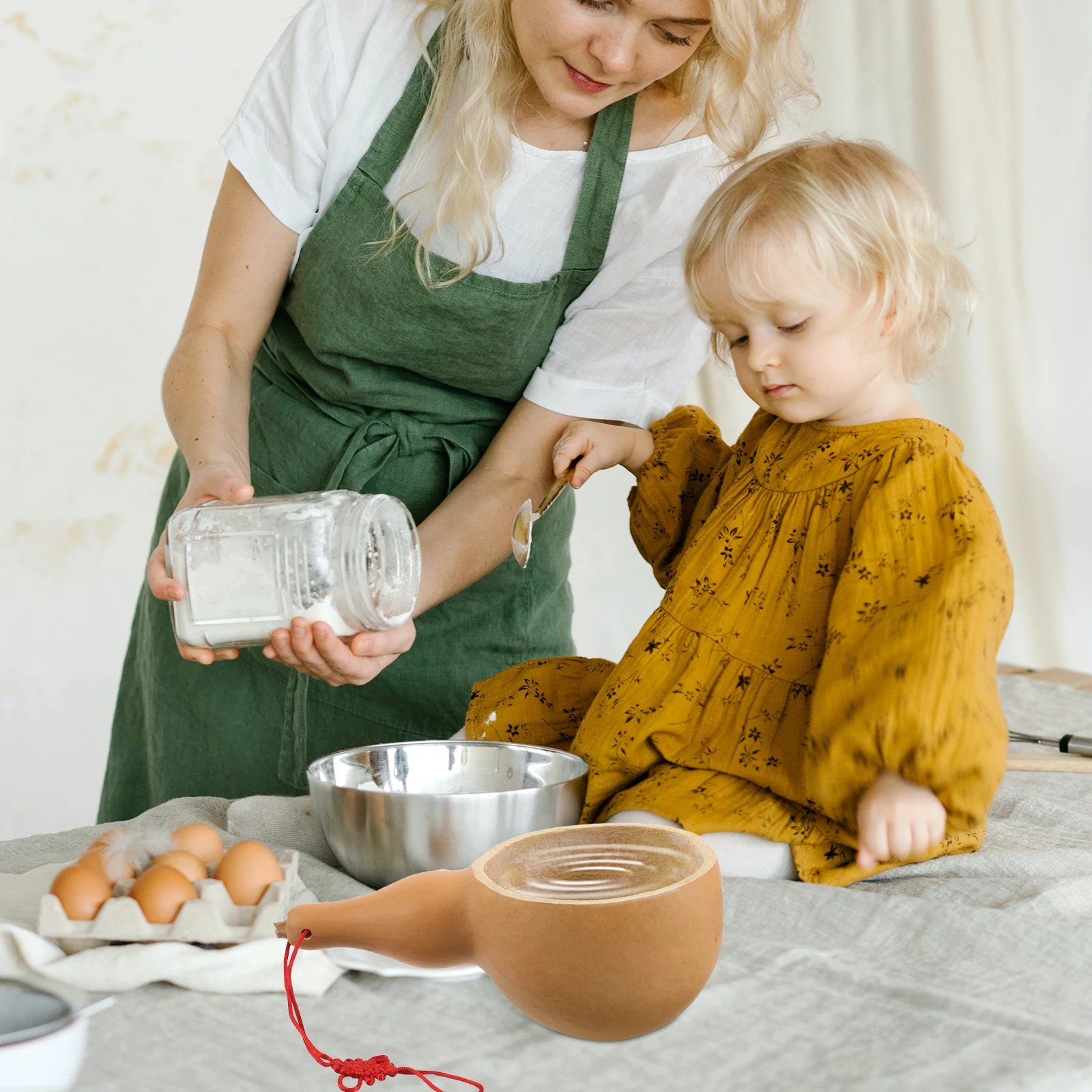 

Совок из натуральной тыквы, контейнер для купания, легкий ковш для воды, чашка для ванной комнаты, совок ручной работы, садовый инструмент, прочный