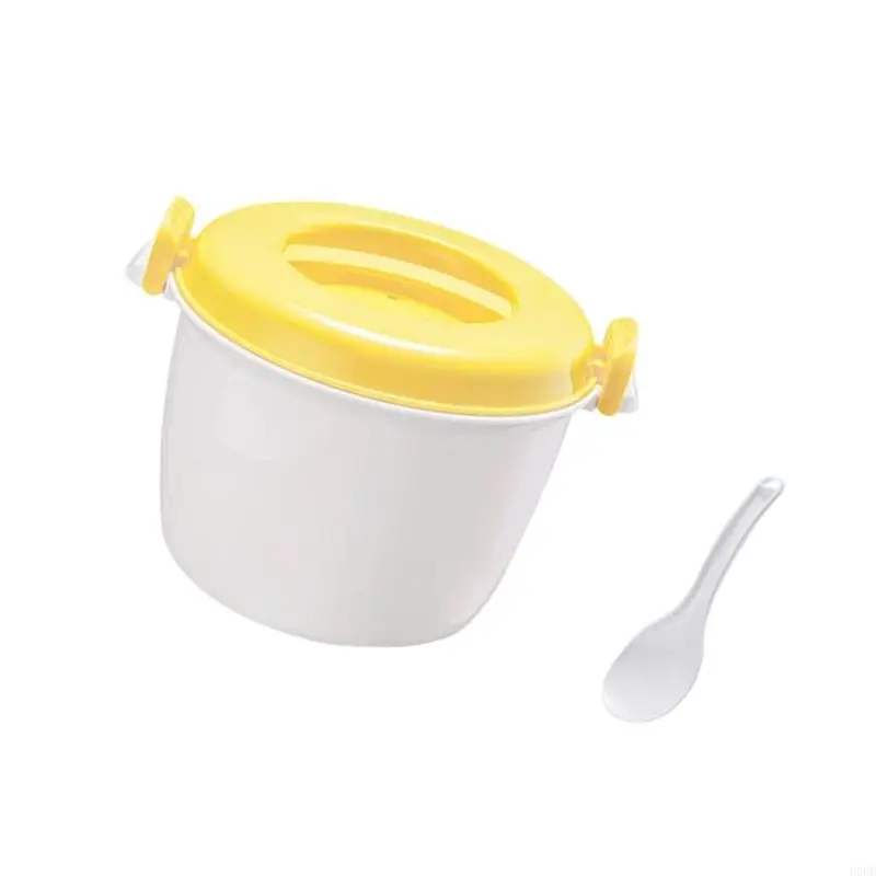 Microwave Safe Plastic Storage Container 2600ML Capacity Oven Microwave Rice Cooker Vegetable Container Enduring