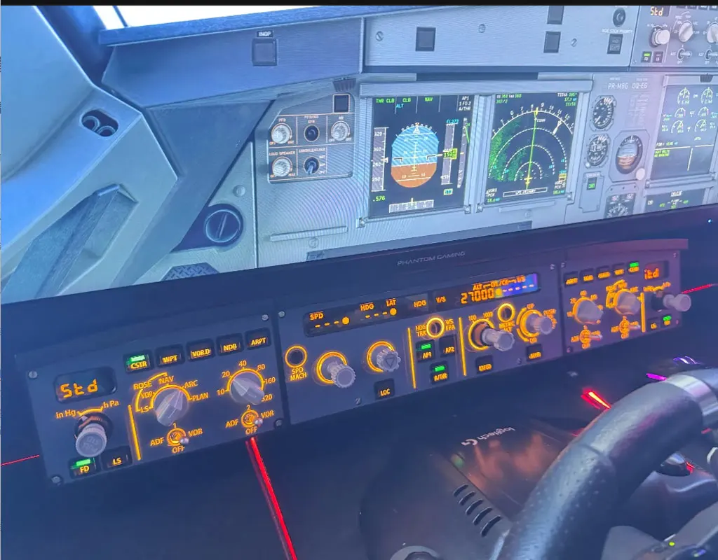 

WINWING A320 EFIS-L&R with FCU Full-size EFIS Unit Flight Control Panel Flight Game Simulator Support for X-Plane MSFS2020
