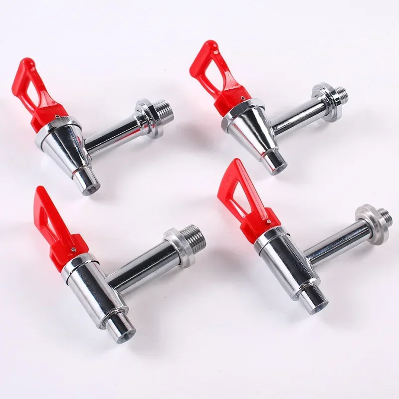 Stainless steel press hot water faucet, 3/4 split water dispenser, water boiler, insulated bucket, milk tea machine, soy milk