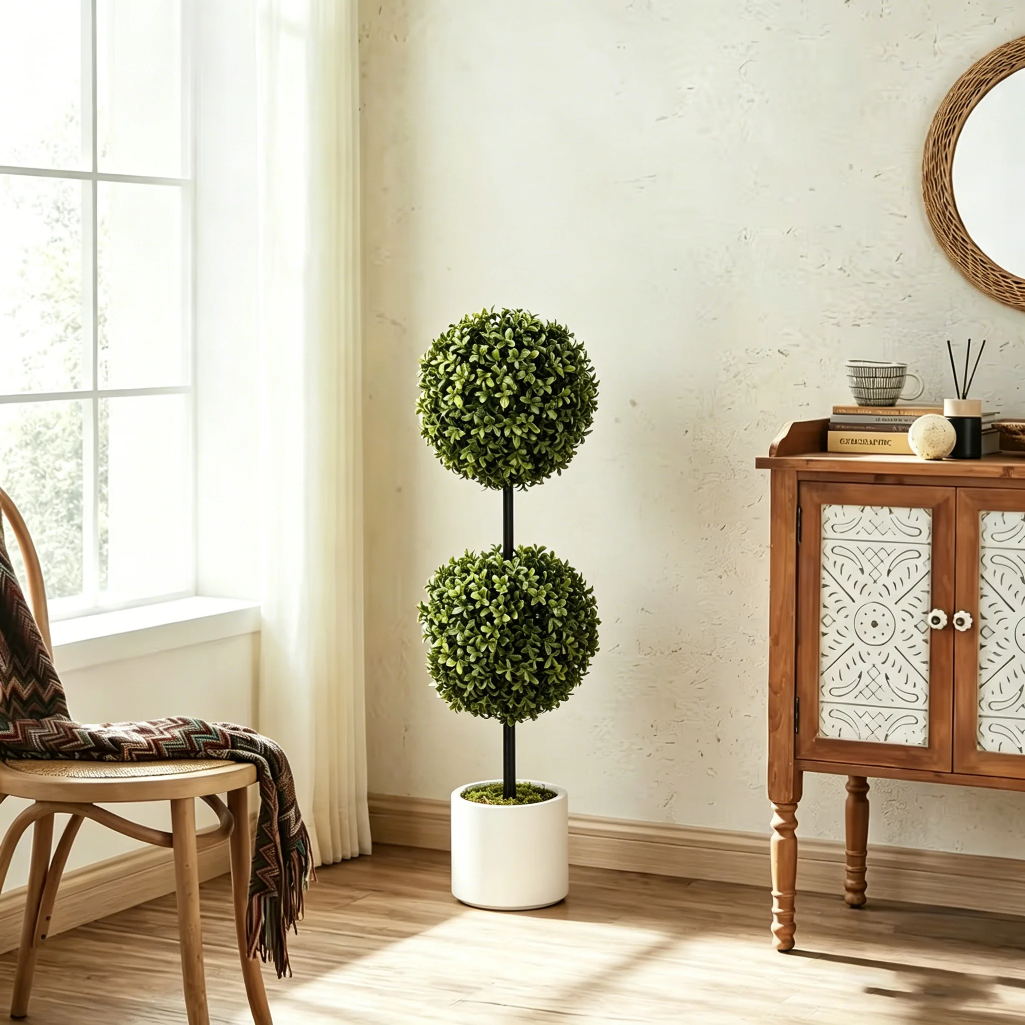 Bonsai Garden Kit - Planta Artificial de Boj en Maceta