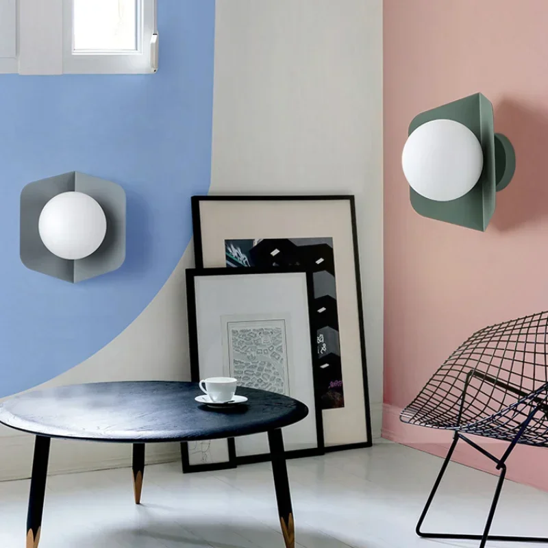 TechHPLed Wall Lamp Bedroom Bedside Aisle Staircase Children's Room Living Room Background Wall