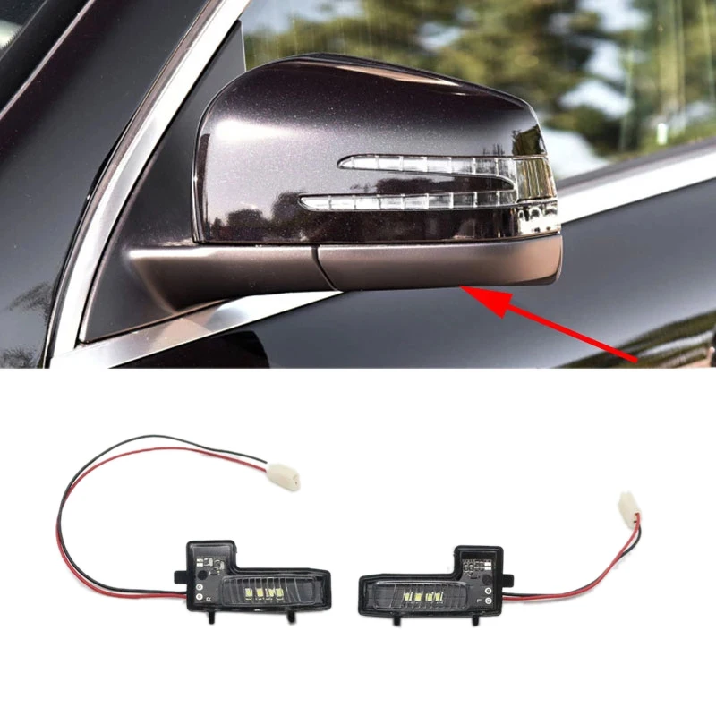 A13Z-Auto Left Right Side Mirror Lamp Turn Signal Light For GL W164 2009-2016 M G R Class W166 2010-2015