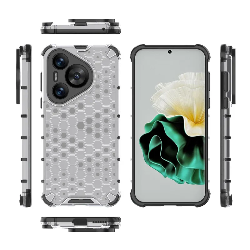 Per Huawei Pura 70 custodia Huawei Pura 70 Pro Plus Ultra Cover Luxury antiurto Armor PC Cover protettiva in Silicone Huawei Pura 70