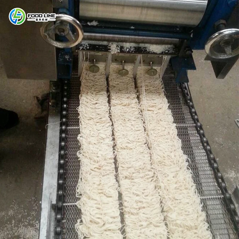 FOODLINE Intelligent Instant Noodle Production Line Remote Monitoring Noodle Manufacturing Equipment For Factory