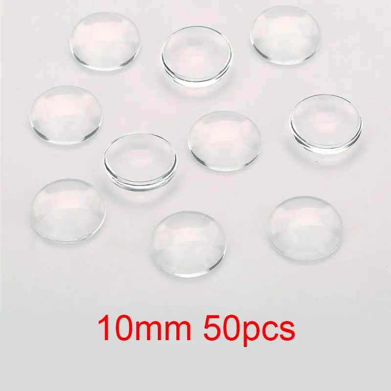 1pack Oval Round Glass Cabochon 30x40mm 6mm 8mm 10mm 12mm 18mm 20mm 25mm 30mm Transparent Clear Flatback Cameo Jewelry Making