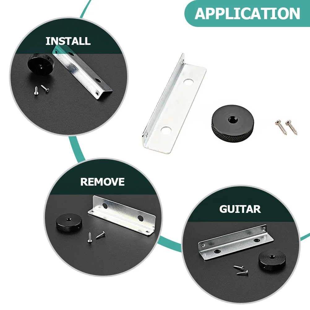 

1Set Metal Guitar Control Plate Durable Electric Guitar Circuit Board Replacement Accessory Metal Control Plate