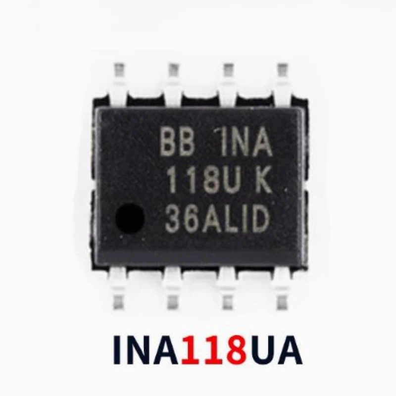 5PCS/LOT INA118U  INA118U/2K5 INST AMP 1 CIRCUIT 8SOIC  INA118 Precision, Low Power Instrumentation Amplifier Transistor