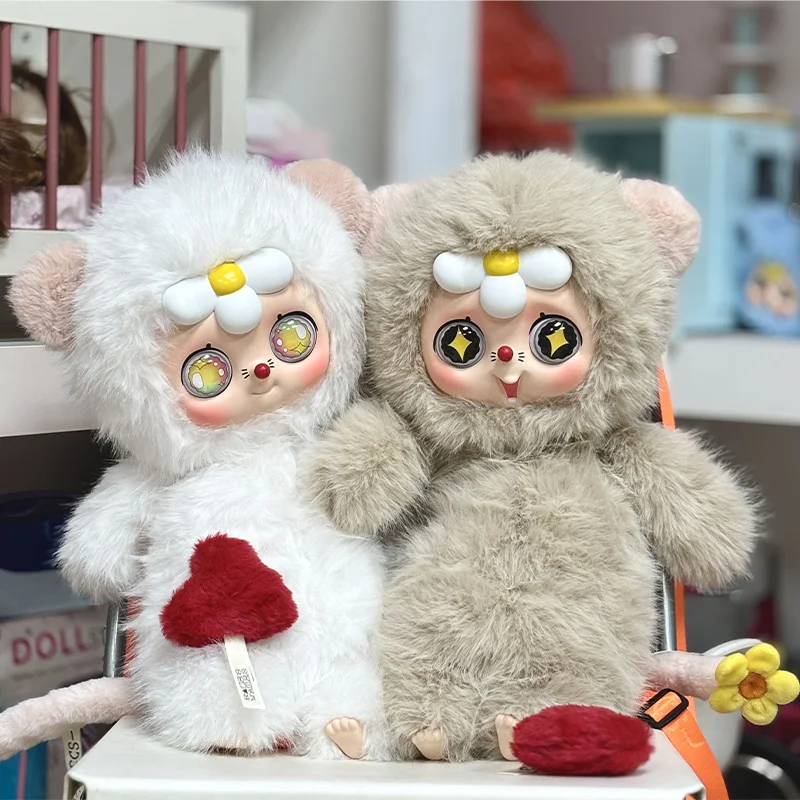 

Cute Sd3 Vinyl Plush Backpack Series Blind Box Original Cartoon Doll Bag Trendy Toy Room Decoration Mystery Box Surprise Gift