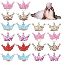 100pcs Dog Hair Clips Small Dogs Bows Hair Yorkshire Accessories Shop For Pets Hair Clips Grooming Cat Bows