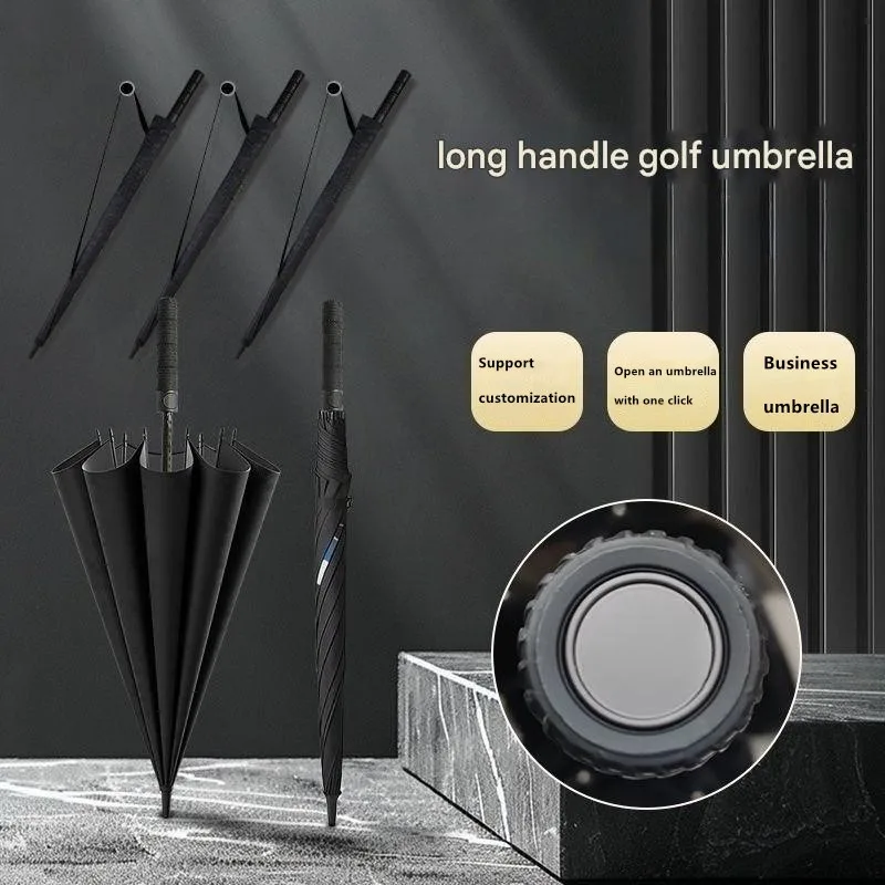 

For Mercedes-Benz BMW Rolls-Royce Fully Automatic Umbrella Long Handle Folding Car Dual-use Business Advertising Gift Umbrella