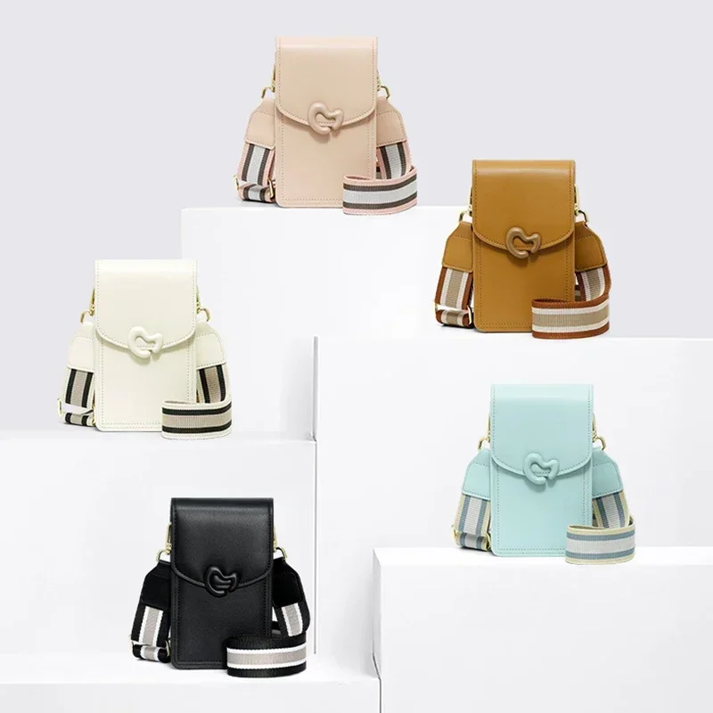 Yao dong แฟชั่นผู้หญิงกระเป๋าสตางค์ใหม่ PU หนังสาว Crossbody กระเป๋าโทรศัพท์มือถือบัตรเครดิตเหรียญกระเป๋า Minimalist Shoul