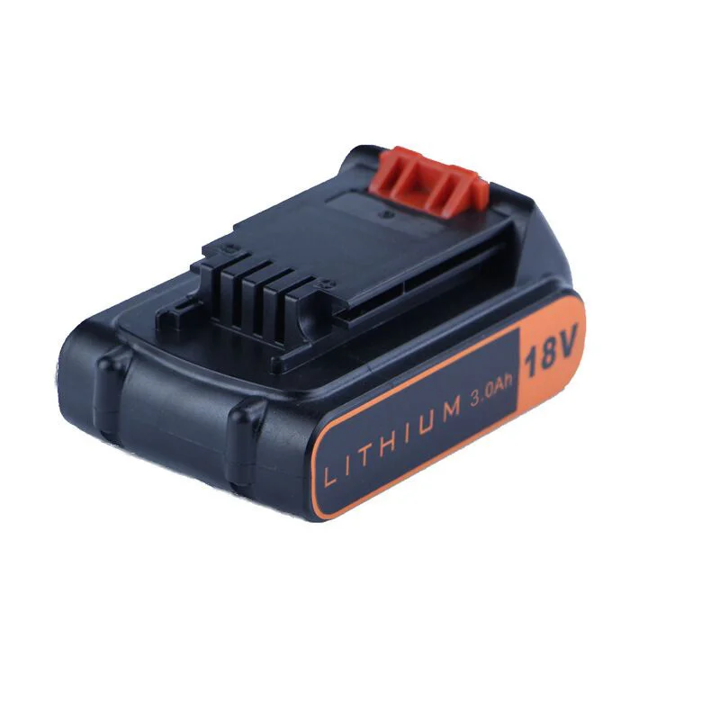 For BLACK & DECKER LBX20 18V/20V 3.0/4.0/5.0/6.0Ah Li-ion Rechargeable Battery Replacement LB20 BL2018 LBXR20 Power Tool Battery