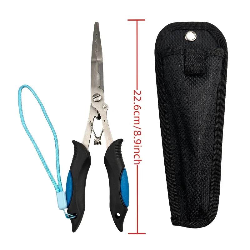 Alicates Lua acero inoxidable – removedor de anzuelos con funda - imagen 2