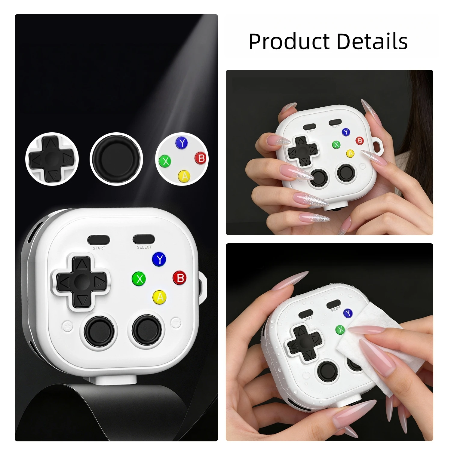 

Headphone Storage Case for Samsung Galaxy Buds 4/4 Pro Wireless Headset Cover Shockproof Earphone Protector with Carabiner
