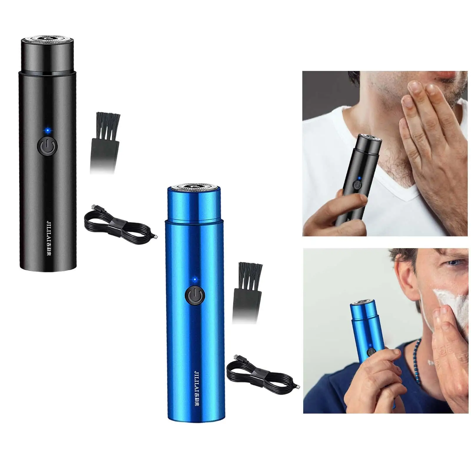 เครื่องทําความสะอาดไฟฟ้าขนาดเล็ก เครื่องกําจัดขนแบบพกพาสําหรับผู้ชาย