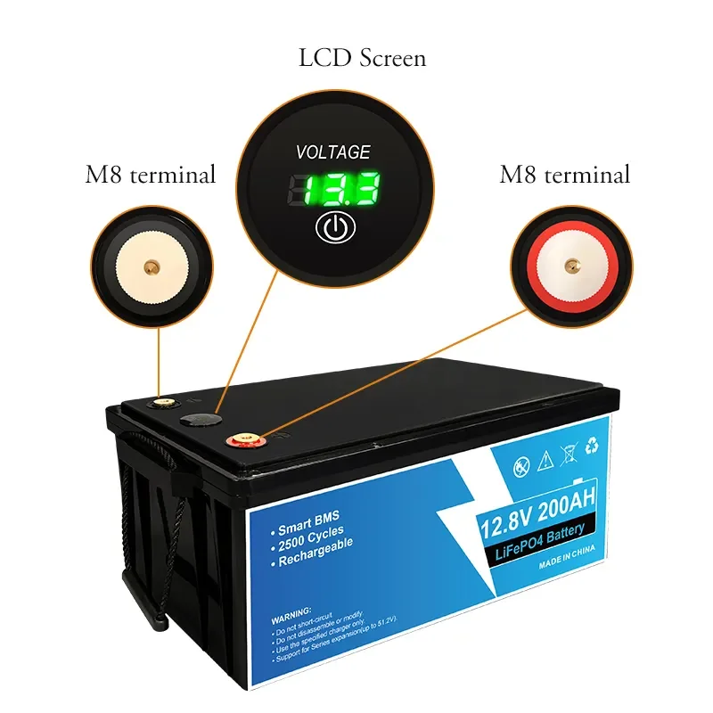 100Ah 200Ah 300Ah Lithium Ion Batteries 10kWh 20kWh Lifepo4 Cell Solar Battery Pack 12V 24V 48V Home Energy Storage System view 4