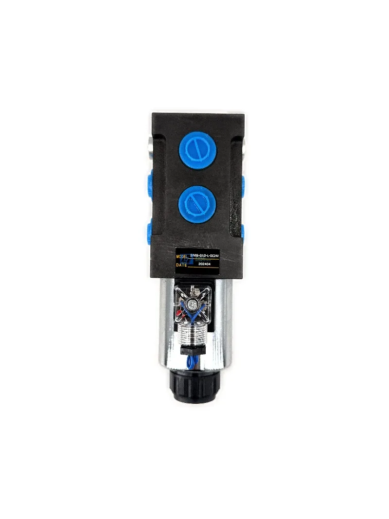 SVV09、  solenoid diverter valve hydraulic multiple directional control 24v 12v 220V