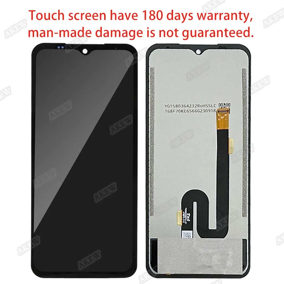 6.58 "oryginał dla ULEFONE Armor 21 wyświetlacz LCD nowy ULEFONE Armor 21 ekran dotykowy Armor21 montaż Digitizer części zamienne — zdjęcie produktu 2