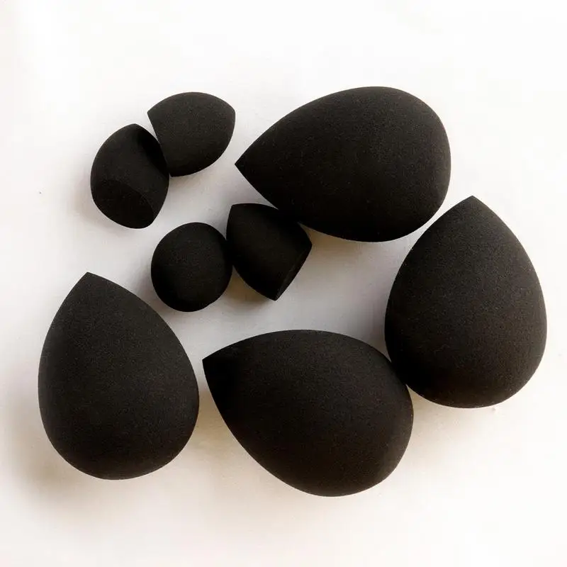 Reismake-upborstelset Set van 47 Make-upborstels met etui Professionele gezichtsmake-up Blenders Oogmake-up Sponzen Poederdons