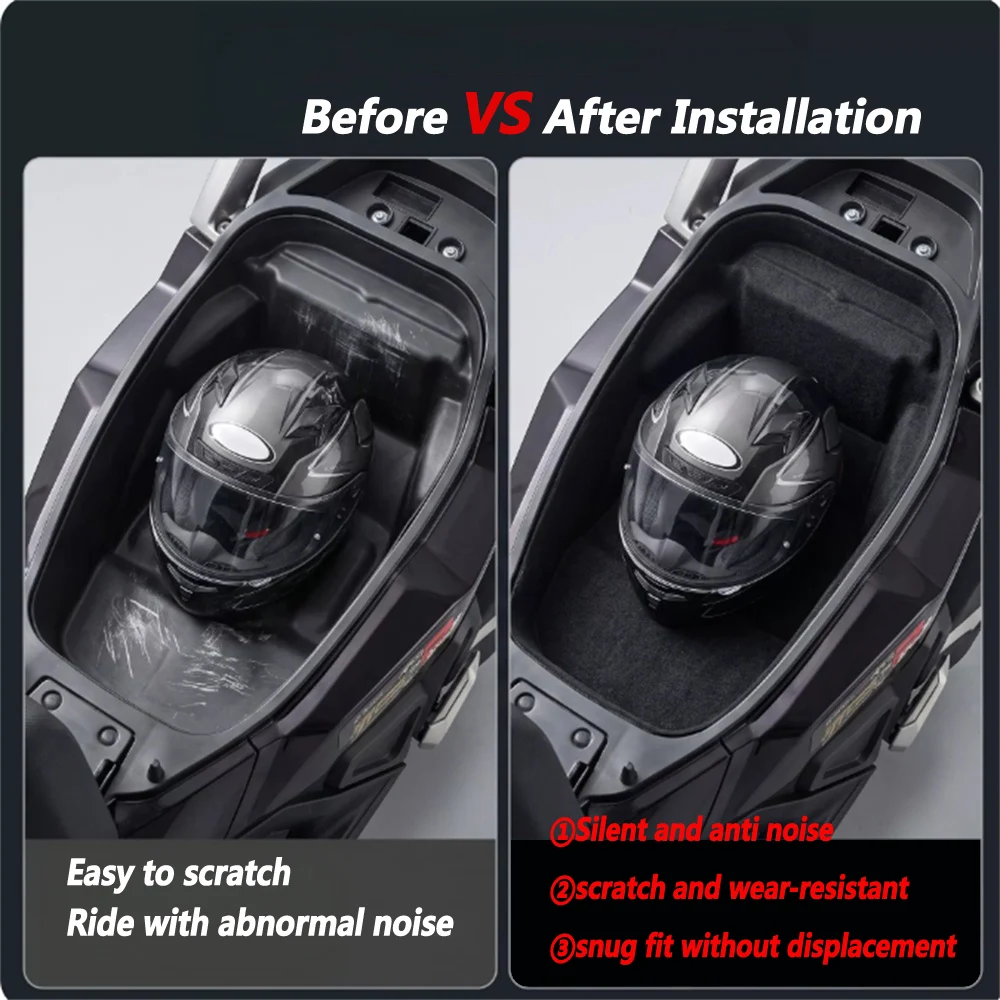 seat-bucket-pad-modification-for-voge-sr450x-seat-bucket-full-package-inner-lining-storage-box-scratch-resistant-and-silent-pad