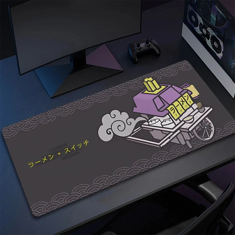 Switch Mouse Pad Sushi Suitchi Deskmat Xxl Gamer Keyboard Mousepad Gaming Accessories Computer Table Rubber 900x400 Mouse Mats