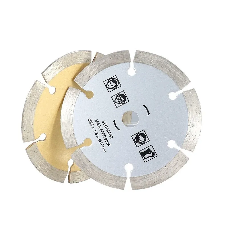 CMCP-Diamond Dry Cutting Disco Saw Blade, Circular Saw Blade, 85mm, 89mm, 115mm, Cut Concrete, Ceramic, Brick, Marble, Stone