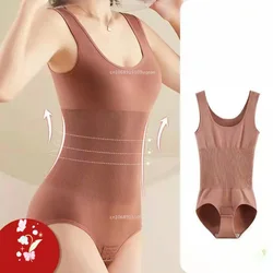 Plus Size One-piece Shapewear Abdominal Girdle Corset Soft Breathable Hip Lifting Corset Dimensional Cutting Shapewear for Women