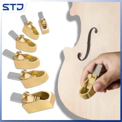 Top quality copper Brass convex flat bottom Edge planes Planer violin Woodworking Plane Manual Push Planing Mini Hand Tool