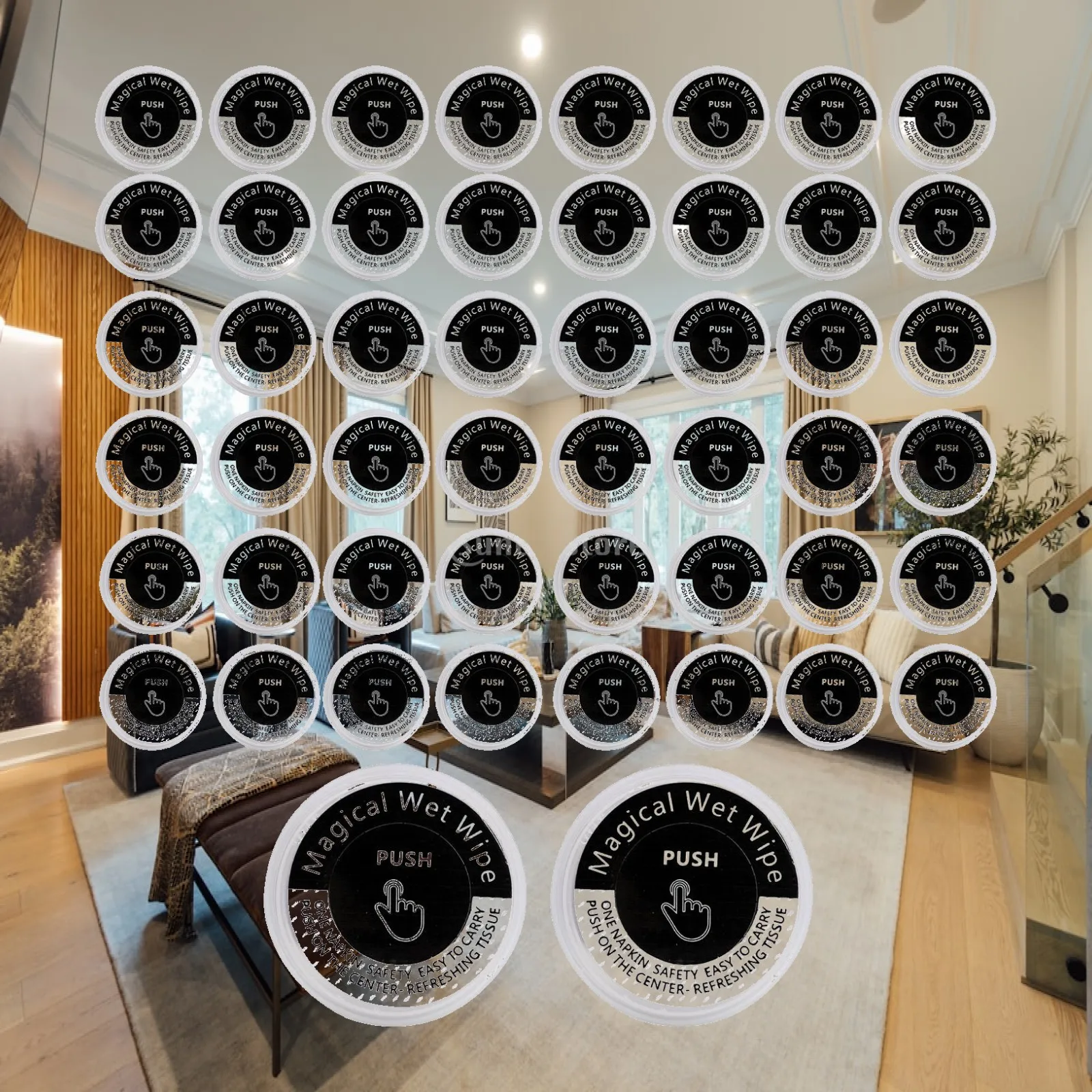 Compressed Towel Tablet Disposable Face Towel Napkin Set for Beauty Salon Spa Home and Hotel Use