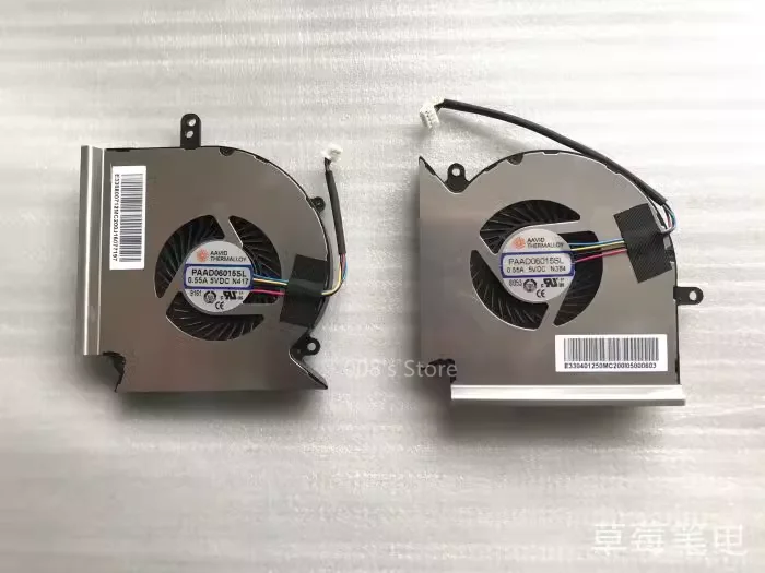 Cooler Fan For MSI GL63 GE63 GE63VR GP63 GV63 GL73 GP73 GE73 GE73VR MS-16P1 16P3 MS-17C4 MS-17C5 MS-17C6 MS-17C7 17C8 Radiator