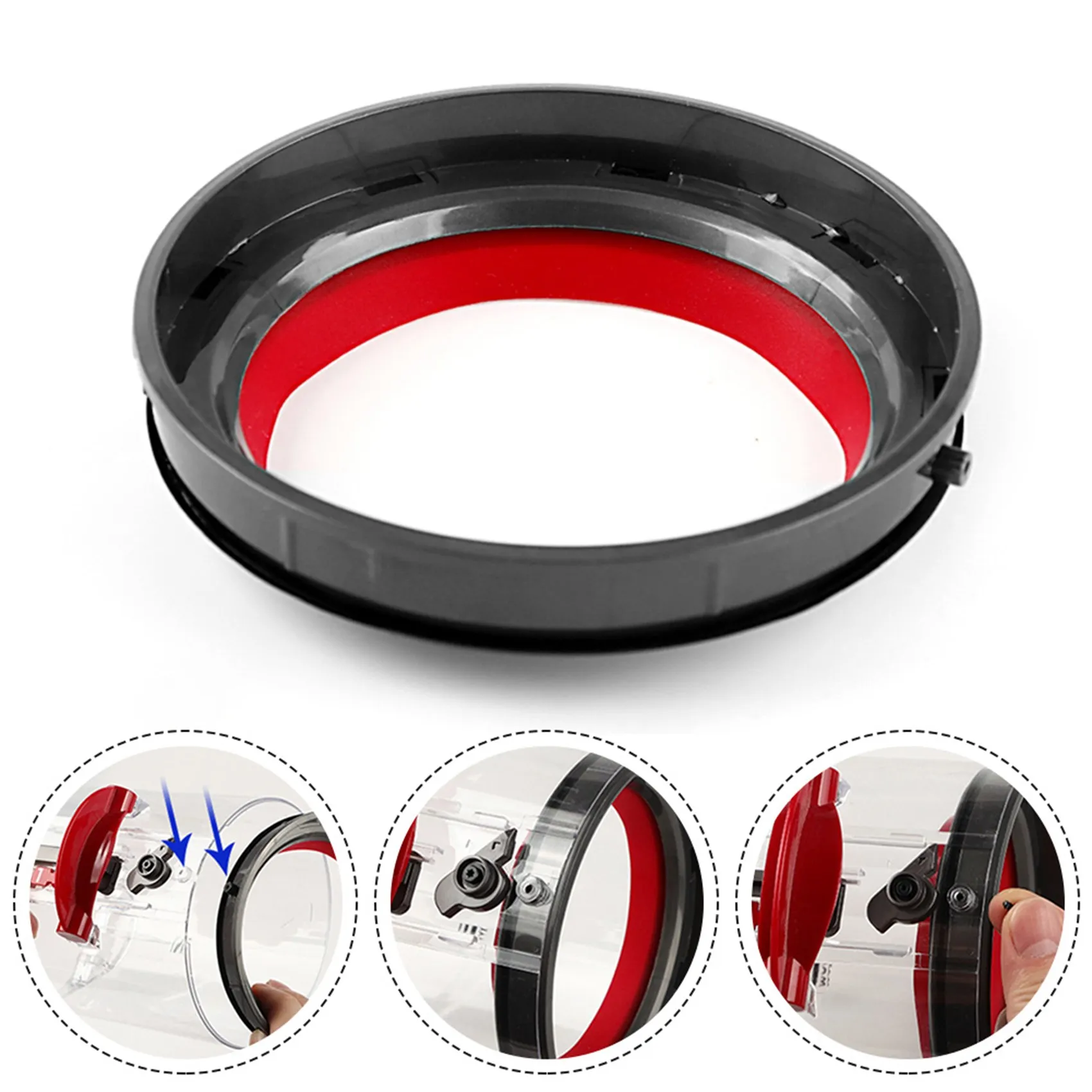 For V11 SV14 SV15 Vacuum Cleaner-Dust Bin Top Fixed Sealing Ring Replacement Attachment Spare Part New Accessories