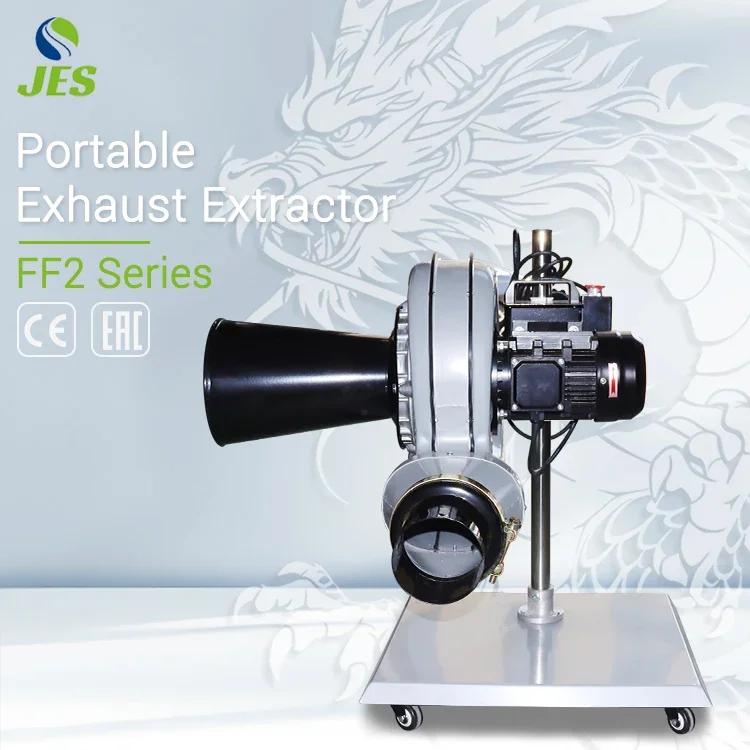 Portable Switchable Gas Suction Extractor Vehicle Repair Car Workshops