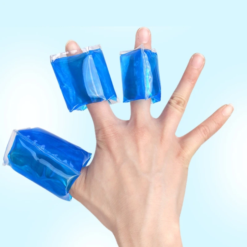 1Pcs Finger Ice Pack, Finger and Toe Cold Gel Reusable Cryotherapy Compression Sleeve for Injuries, Arthritis, Tendonitis image 6