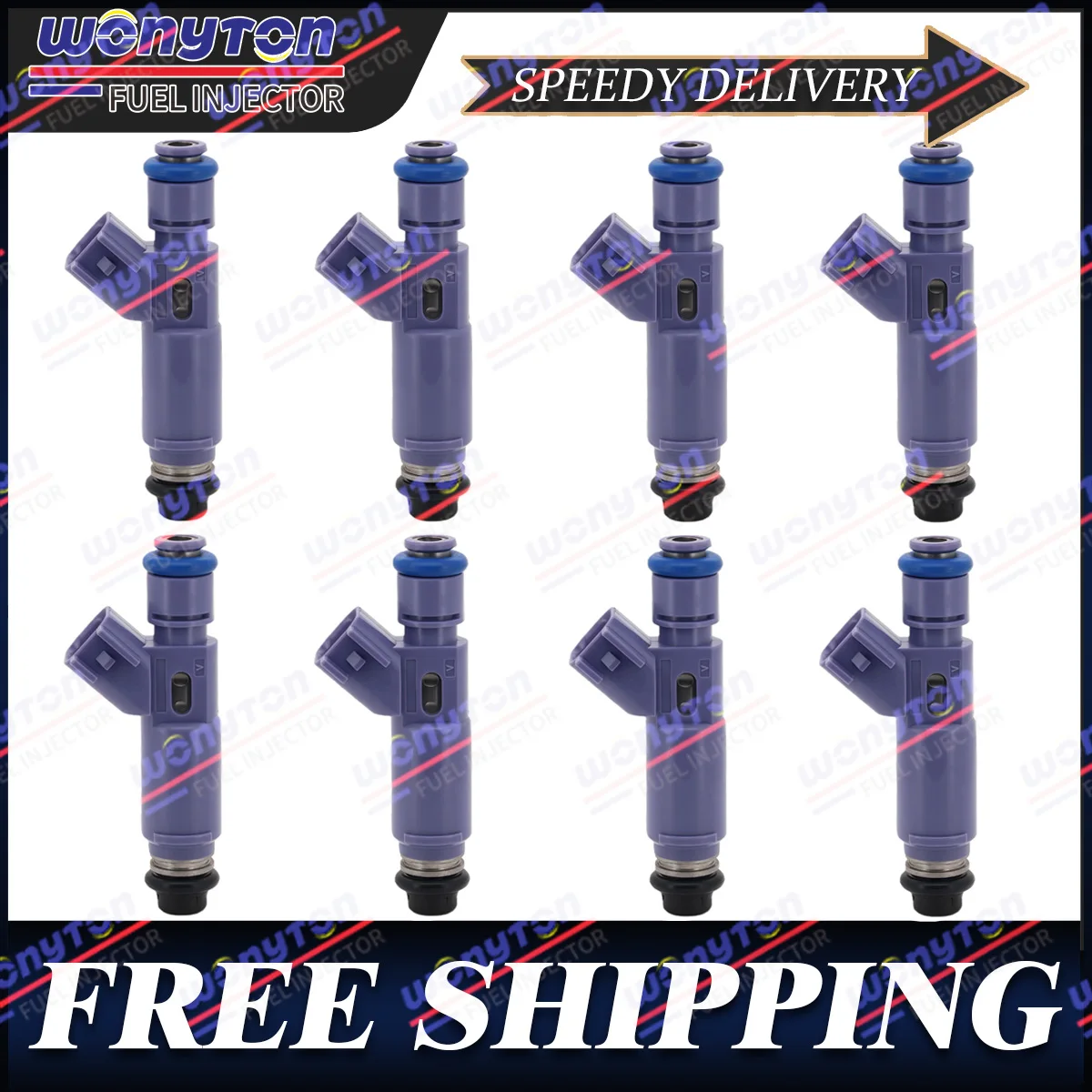 

8pcs Fuel Injectors for Ford For Mustang GT 2005 2006 2007 2008 2009 2010 M9593LU24A M9593LU24A M-9593-LU24A 9L3E-E7A