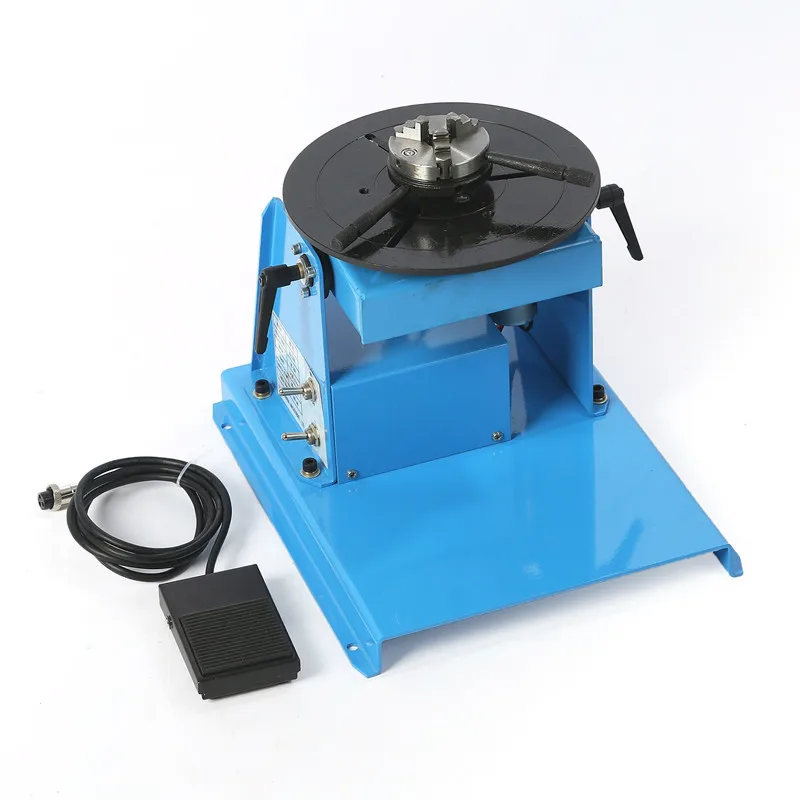 Small Auto Welding Positioner / Welding table For Welding Pipe Or Flange 10KG