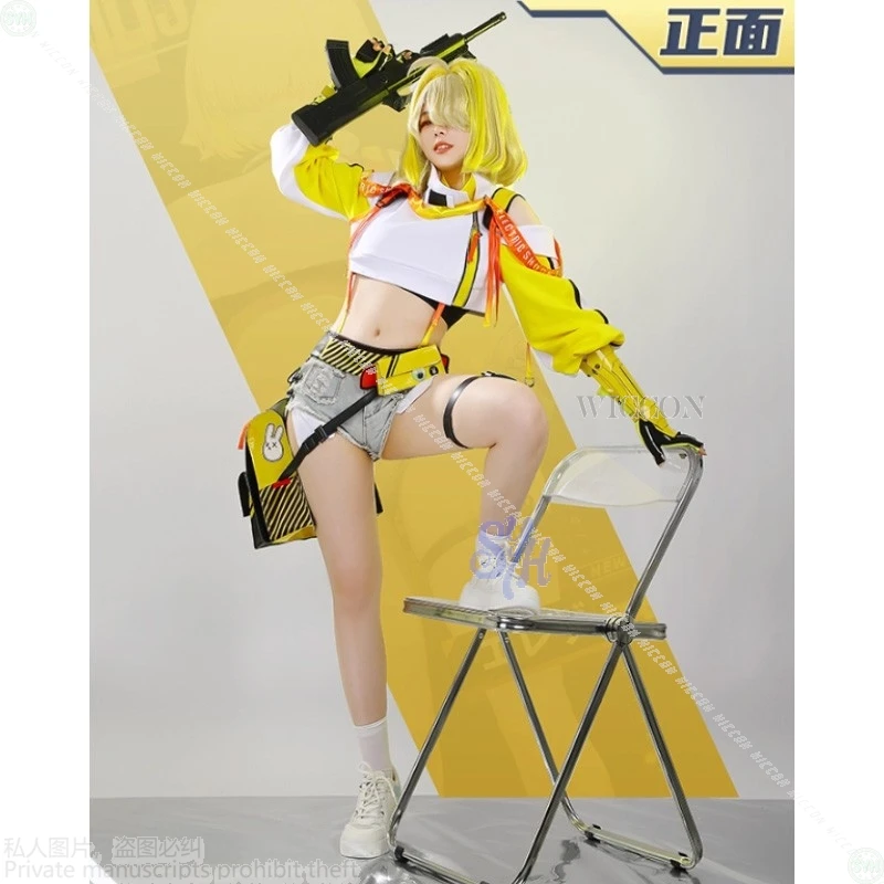 NebulaCloak Elegg Game NIKKE آلهة النصر تأثيري أنيمي معركة موحدة Y2k معطف صغير جيراي كي الفتيات هالوين كوس #4