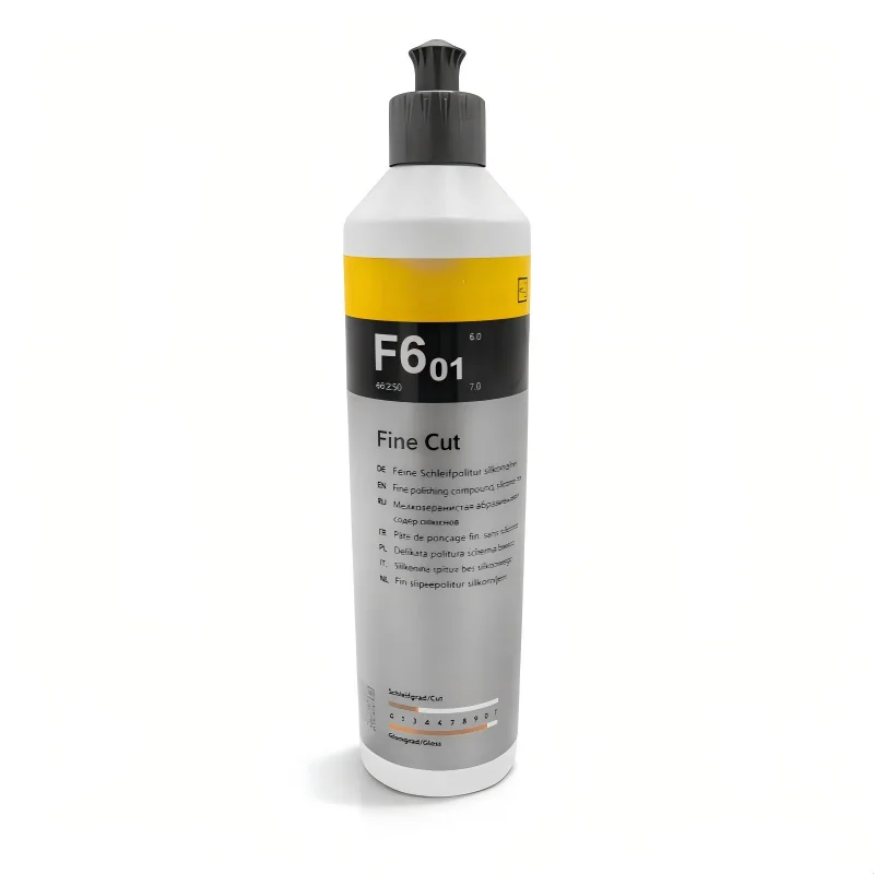 F6.01-250ML Autopolitur – Entfernt leichte Kratzer und Wirbel, Hochglanzschutz