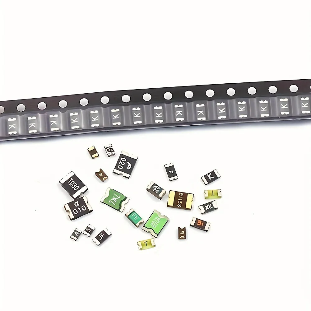 Fusible reiniciable de recuperación automática, poliinterruptor PPTC, 300 unidades, 1812, 1206, 0805, 1210, 15 valores, 0.7A, 0.5A, 0.2A, 2A, 1.1A,
