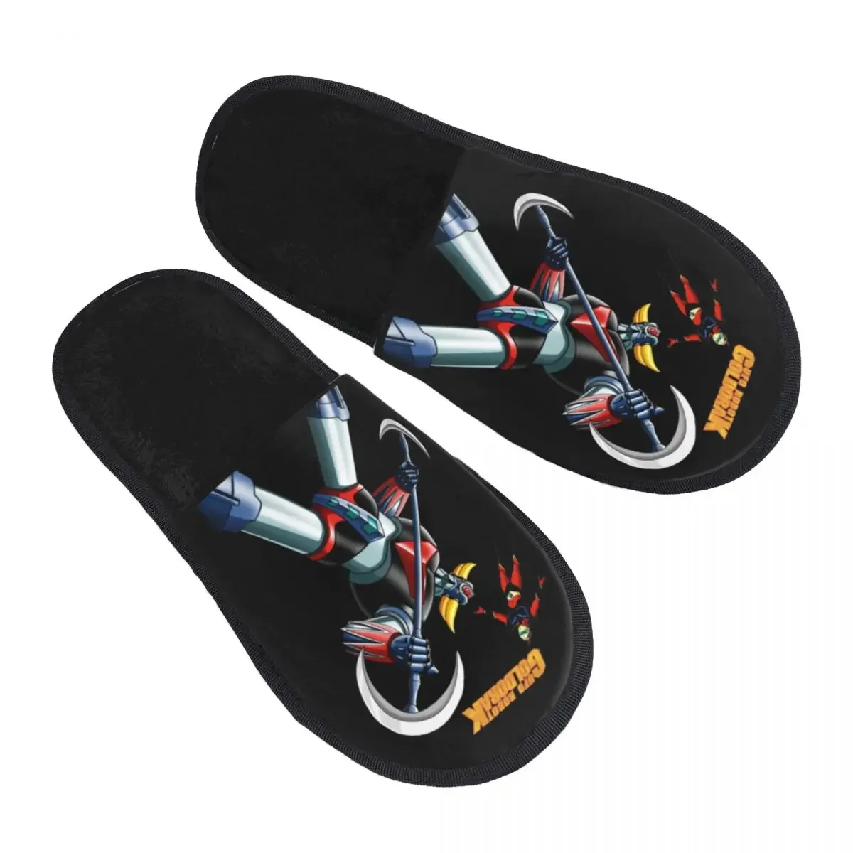 Memory Foam Slippers Women Comfy Warm Grendizer Anime Manga House Slippers