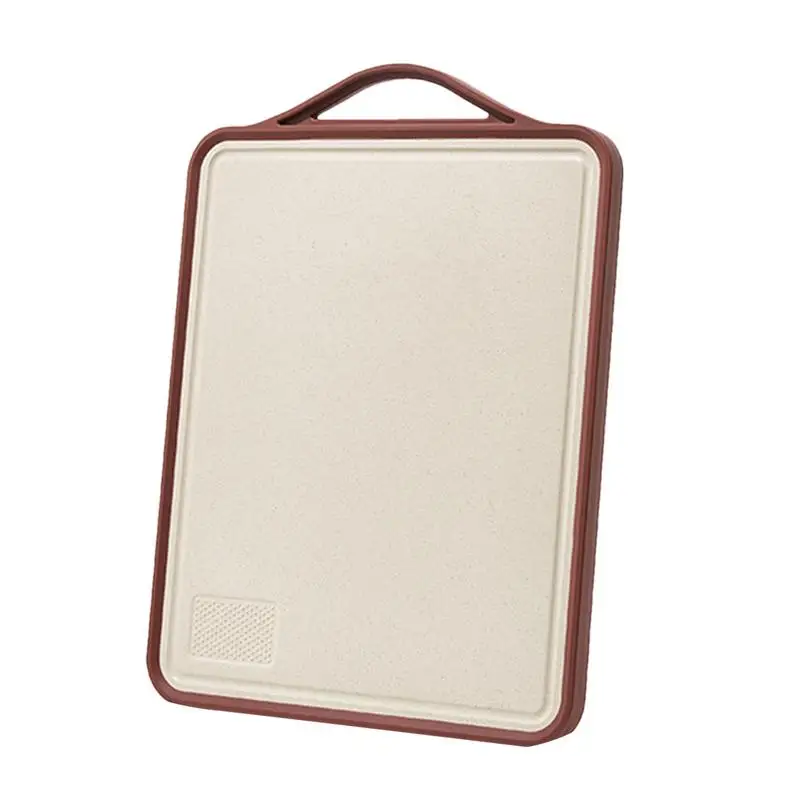 Cutting Board Food Grade Stainless Steel Double Sided Anti-bacterial Anti-slip Chopping Block Cutting Board For Raw Meat board