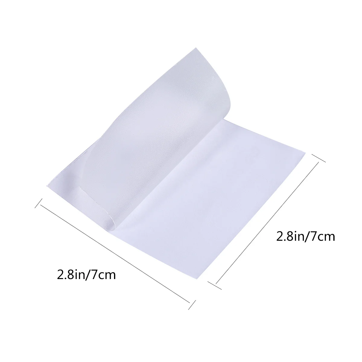 10 قطعة رقعة إصلاح شفافة واضحة لسترة الخيمة مقاوم للماء شريط شفاف حقيبة إصلاح الشريط التصحيح #6