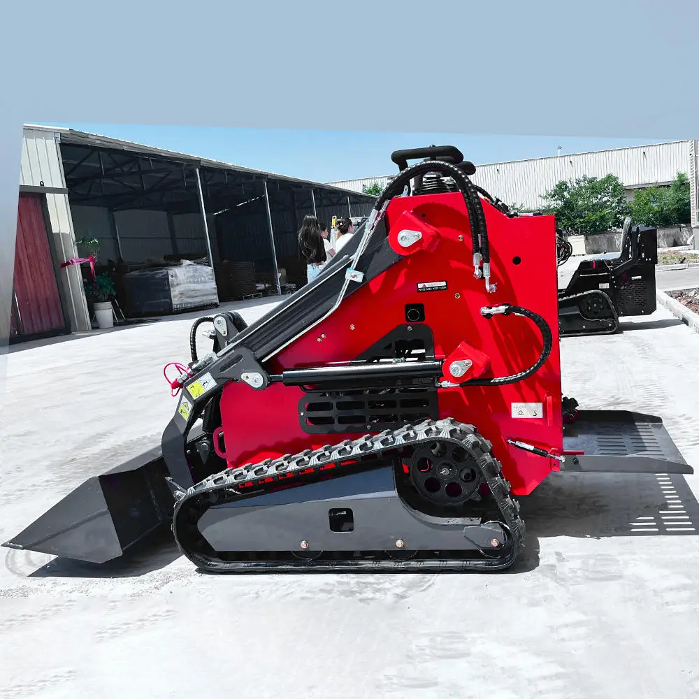 Custom Tracked Skid Steer Loader Compact Track Loader with Multi Attachments for Turf Renovation Property Maintenance
