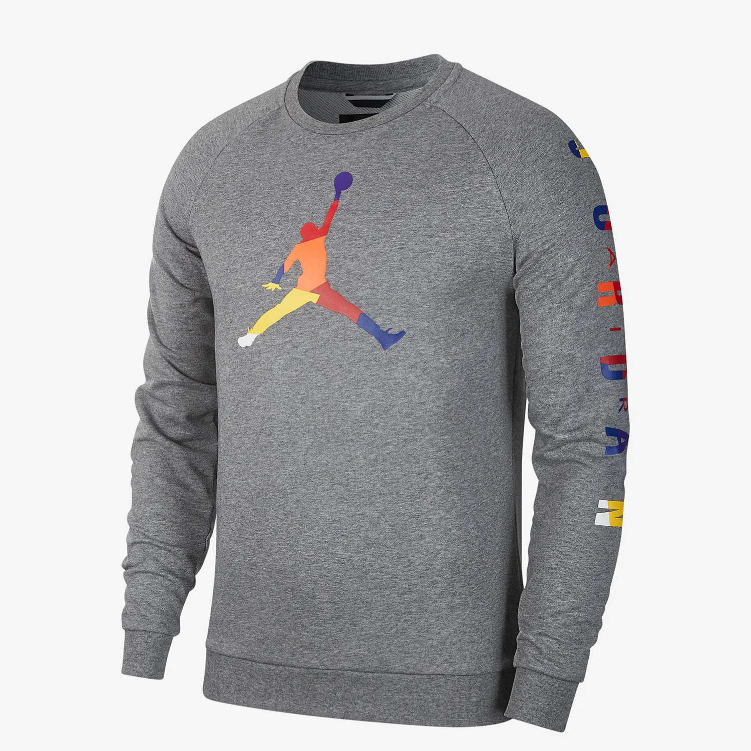 

Оригинальная мужская модная дышащая простая спортивная толстовка Nike JORDAN CQ7593-091