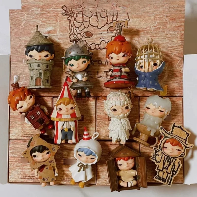 

Hot Hirono The Shelter Series Blind Box Action Figure Trendy Figurines Home Desktop Decor Dolls Collection Models Birthday Gifts