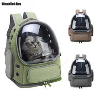 Transparent Pet Cat Carrier Bag Outdoor Travel Backpack for Cats Small Dogs Breathable Cat Carrying Bag Pet Supplies
