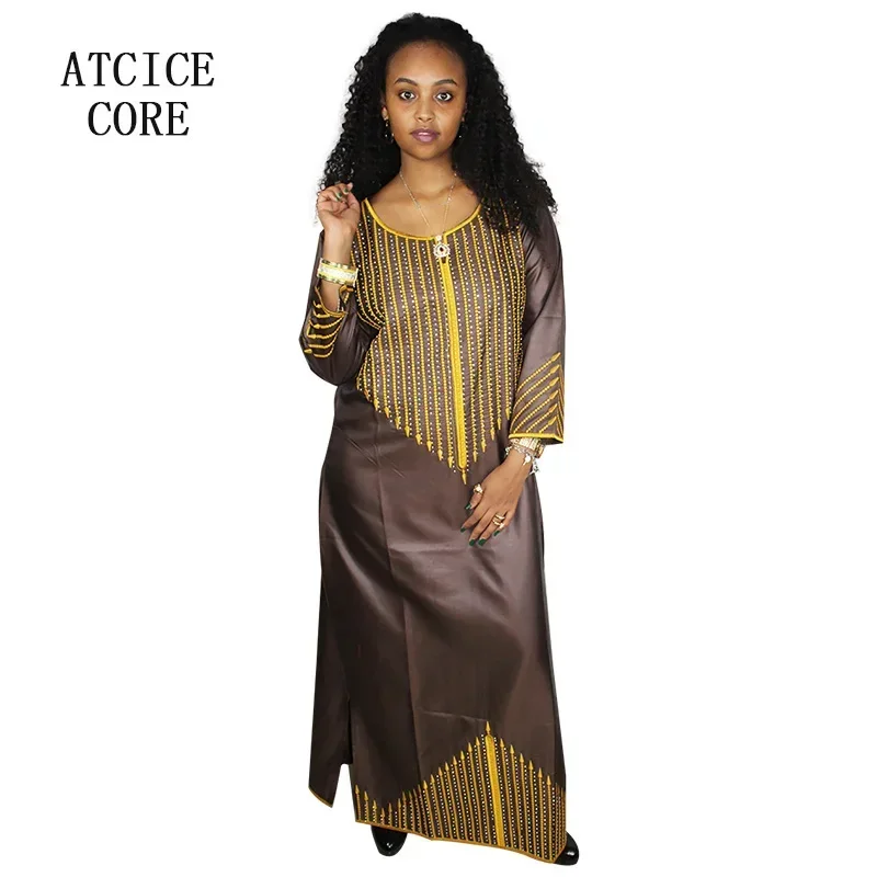 Abiti africani per donna abiti Dashiki Bazin Riche abbigliamento tradizionale africano per donna senza sciarpa