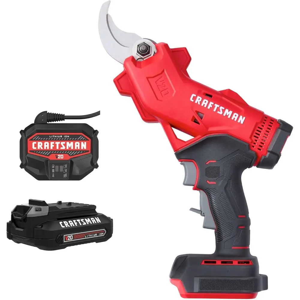

V20 CordlElectric Pruner, Pruning Shears or Gardening, 2 Ah Battery and Included, Electric Pruning Shears, Tree Pruner (CMCPR320