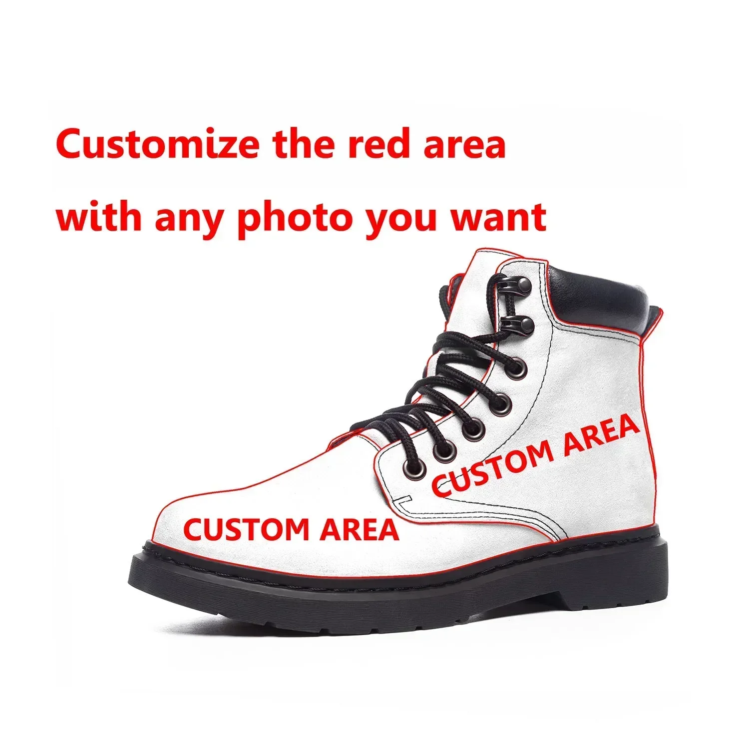 Custom Shoes Custom Boots Mens Womens Teenager Customized Boot Casual Tailor Made Snow Shoe High Quality Couple Sports Shoes DIY