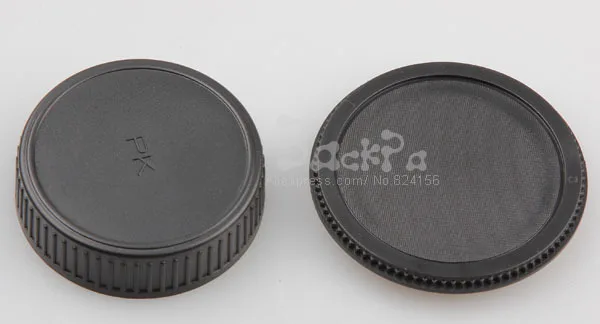 ملحقات DSLR غطاء جسم الكاميرا + غطاء حربة العدسة لـ Pentax K-3 K-30 K-50 K-5 K-5 II K-5 IIs K7 K-S1 K-r K10D K20D